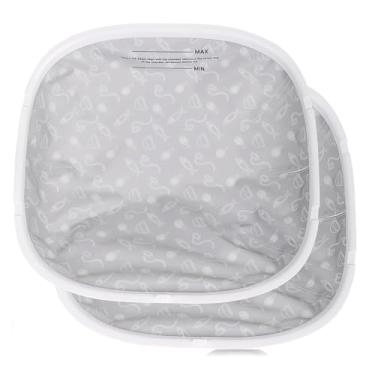 Imagem de Almofada Caixa de Areia Automática Autoscooper 11 - Pacote com 2 Peças, Proteção à Prova D'Água, Controle de Odores, Bordas de Silicone - Ideal para Gatos