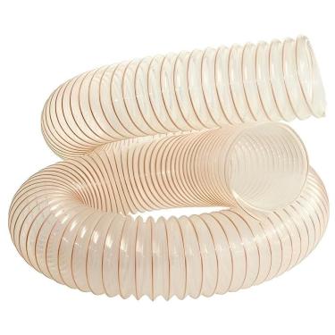 Imagem de Mangueira Vacuo Ar Transparente Pu 1.1/2 Pol  38,1Mm  10 Mt