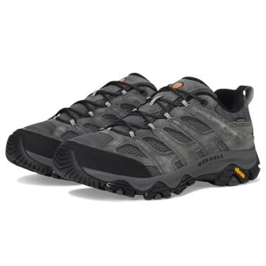 Imagem de Merrell Tênis de caminhada masculino Moab 3 impermeável, Granito novo, 47