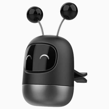 Imagem de Perfume do carro Purificador de ar Cute Robot Car Difusor Solid Aromat