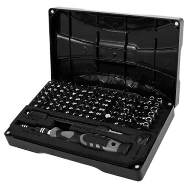 Imagem de Conjunto de chaves de fenda de precisão com 106 peças, kit de chave de fenda de aço cromo vanádio, mini kit de ferramentas de reparo multifuncional para câmera, óculos, relógio, telefone