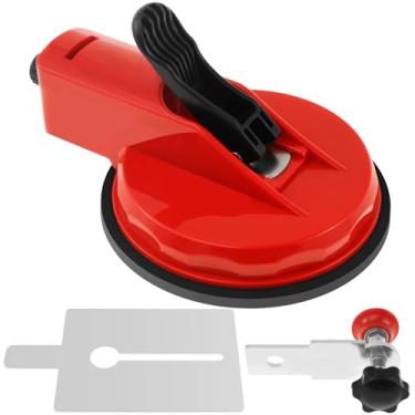 Imagem de WhSunVo Sistema de nivelamento de azulejo reutilizável para parede com ventosa, placa grande, canto, fixo, mármore, nivelador, ferramentas de aperto de azulejos de cerâmica confiáveis para instalação