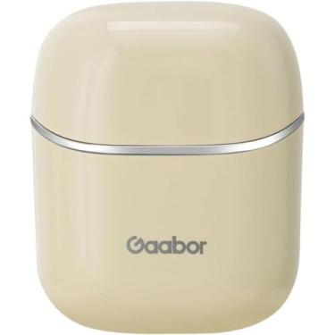 Imagem de Barbeador Elétrico Portatil Usb Recarregavel OffWhite Gaabor
