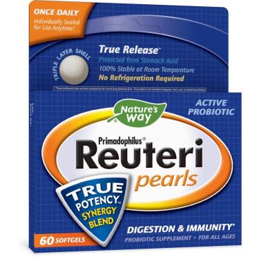 Imagem de Pérolas Probiotic Nature`s Way Primadophilus Reuteri para ho