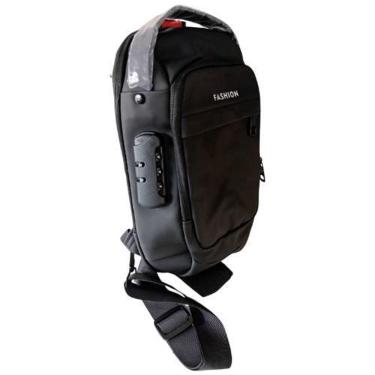 Imagem de Bolsa Mochila De Ombro Anti Roubo Transversal Usb Pochete