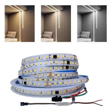 Imagem de Fita Sequencial de LED 24V Branco quente 5M - GENÉRICA