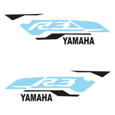 Imagem de Adesivo Protetor Tank Pad Yamaha YZF R3 2016 Lateral - Cromo Sign