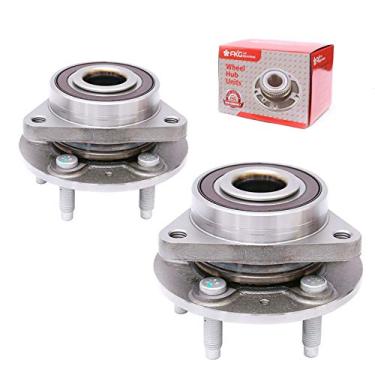 Imagem de Conjunto de rolamento do cubo da roda dianteira FKG 5 Lugs para Chevrolet Cruze Chevrolet 2011-2015 ECO LS LT LTZ Compatível com 513315FKG 513315
