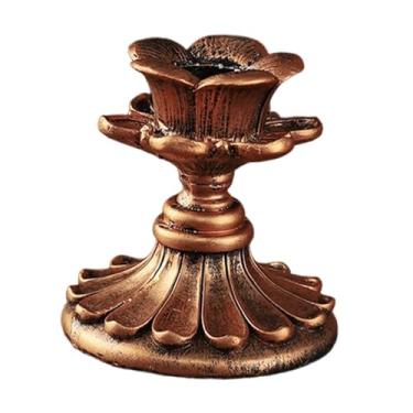 Imagem de Bothyi Castiçal vintage cônico candelabro europeu retrô floral decorativo para mesa casamento eventos especiais festival festa, S