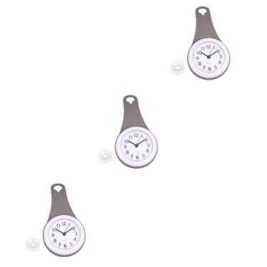 Imagem de TLTDSMY 3 peças relógio à prova d'água relógio de parede interno relógios digitais branco despertador relógio de cozinha relógio digital branco relógio de parede relógio reloj digital de bateria kit