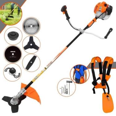 Imagem de Roçadeira Aparador de Grama Vulcan VR520H À Gasolina 52cc 2,5HP 10.000