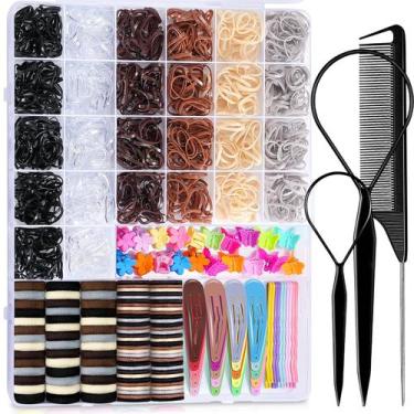 Imagem de Acessórios de cabelo TSMaddTS Hair Ties para crianças com clipes e alf