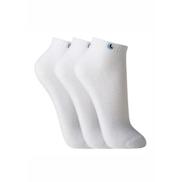Imagem de Kit 3 Meias LUPO Sport - Branco - 03225 | Pau a Pique