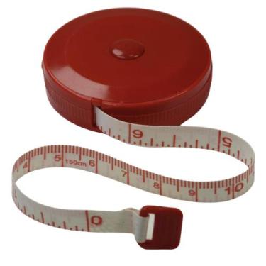 Imagem de Fita Métrica Metrica Trena 1,5 Metros Profissional - Love Saude, VINHO