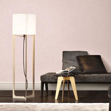 Imagem de Papel de Parede VIP Aspecto Têxtil Rosa VIP1056