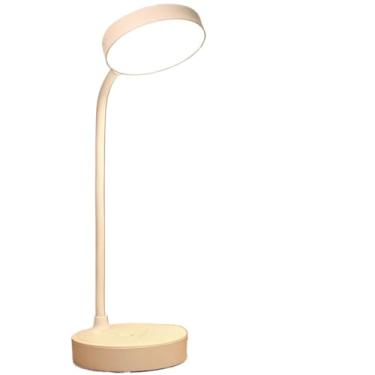 Imagem de Luminária De Mesa LED Recarregável Com Luz Proteção Olho Usb Abajur Para Quarto Dormitório