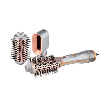 Imagem de Escova Secadora Philco Pes19sg Multifunções 1300w Prata E Dourada Bivolt