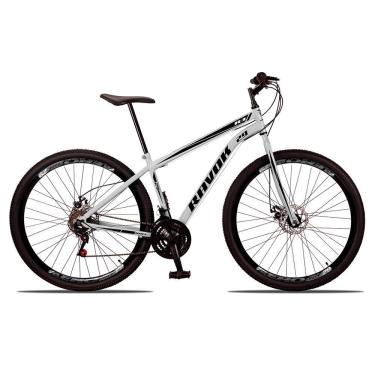 Imagem de Bicicleta Aro 29 Shimano Traseiro Aço 21 Velocidades Marchas Cor:branco