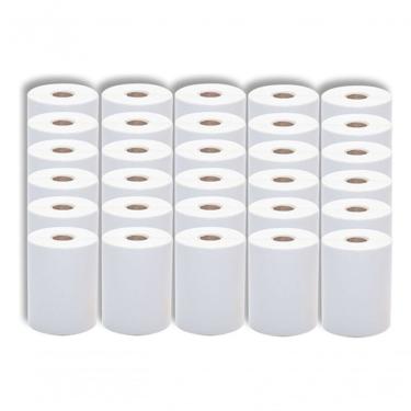 Imagem de 30 Rolos Etiqueta 10x15 Cm Térmica Serrilha E-commerce