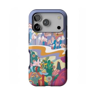 Imagem de Casely Capa para iPhone 17 Pro | Beneath The Waves | The Beatles Yellow Submarine | Design protetor arrojado | Compatível com MagSafe