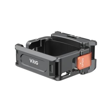 Imagem de VRIG AC-47 Acessórios de adaptador de expansão para DJI Osmo Pocket 3, suporte de gaiola de proteção de alumínio compatível com parafuso 1/4/sapata fria/adaptador Go pro/placa Arca-Swis/Osmo Action
