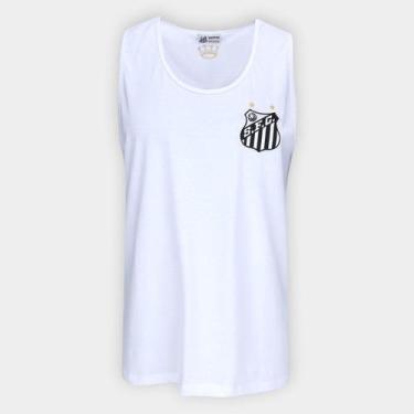 Imagem de Regata Santos Masculina - Surf Center, Branco, GG