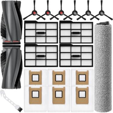 Imagem de Bluearks Pacote de 4 compatível com Eufy E25 Omni/E28 Omni Accessories Kti, novo filtro Hepa direito