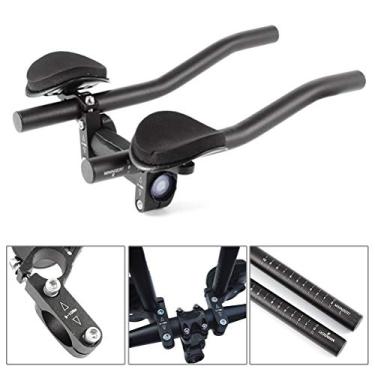 Imagem de Irfora Guiador Ergonômico para Descanso de Bicicleta, Barras Aerodinâmicas de Bicicleta, Apoio de Braço Leve Com Ferramenta Allen para Bicicleta de Estrada, Mountain Bike, Triatlo (Como mostrado)