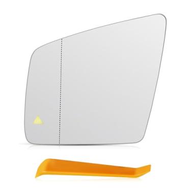 Imagem de Vidro espelhado aquecido do lado do motorista compatível com Mercedes Benz G550 W463 GLE350 ML350 W166 GL450 X164 GLS450 X166 R350 W251 GL GLE ML G GLS R Class, espelho de ponto cego do lado esquerdo