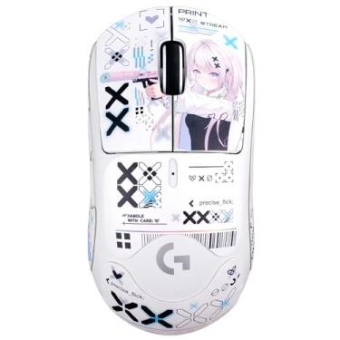 Imagem de Fita adesiva para mouse com cobertura total para Logitech GPW/Viper Kit de atualização profissional de ratos pré-cortados resistentes ao suor (PG-01, para G PRO X Superlight 1 e 2)