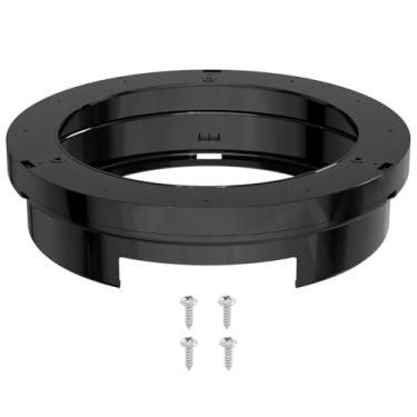 Imagem de Dispensador de placa de papel de plástico de 23 cm, colocado dentro do reboque/trailer/armário de cozinha (prateleira inferior), serve para espaços compactos - preto (57006)