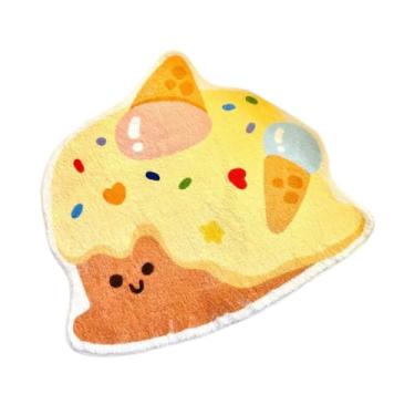 Imagem de DimyFew Tapete de Porta Tapete Cabeceira Dos Desenhos Animados Antiderrapante Almofada Capacho Criativo Pequena área Tapete para Corredor Quarto Sala Estar, Estilo C