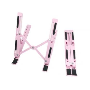 Imagem de Suporte de laptop ajustável para mesa dobrável e portátil