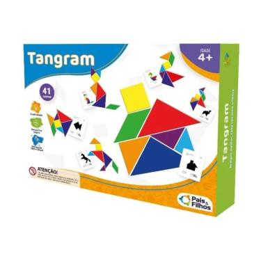 Imagem de Jogo Pedagógico Tangram - Pais E Filhos
