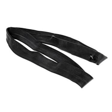 Imagem de Luzhengyang Tubo interno de borracha para mountain bike - Válvulas de alta resistência à perfuração e precisão - 60 x 4 cm - 5 cm - preto - Schrader