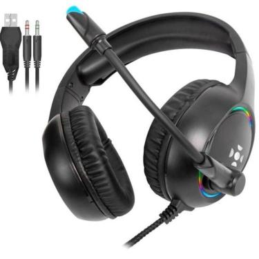 Imagem de Headset Gamer Fortrek Holt P2 + Usb Rgb Preto