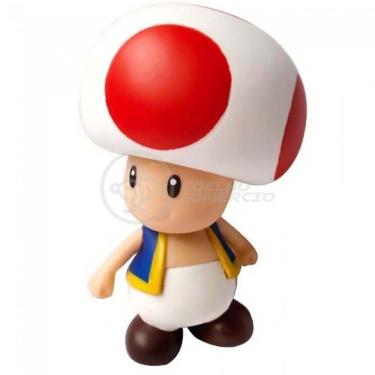 Imagem de Boneco Action Figure Cogumelo Toad Super Size 20Cm Mario