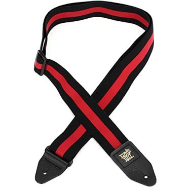 Imagem de Ernie Ball Stretch Comfort Guitar Strap, Racer Red (P05329)