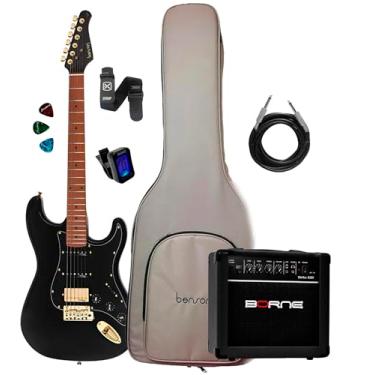 Imagem de Guitarra Benson Hardy 902 Bk Bkpg C/Bag + Cubo G30