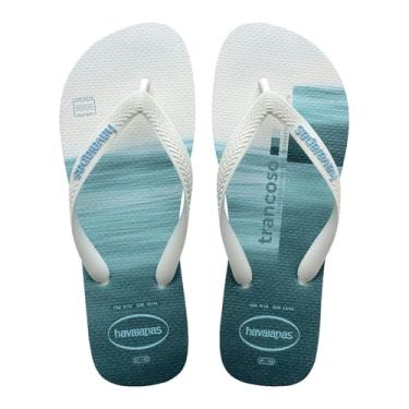Imagem de Chinelo Masculino Havaianas Top Surfer I (Cinza Grafite, BR, Adulto, Faixa Numérico, M, 39, 40)
