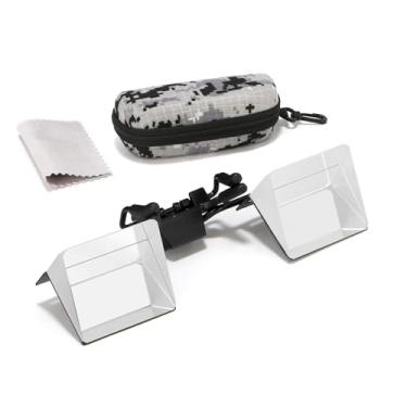 Imagem de provspro Prendedor De Óculos Lazy, Prisma Ajustável Para Leitura, Observação, Tricô Na Cama, Sofá, Cadeira - Preto, Unissex Adultos