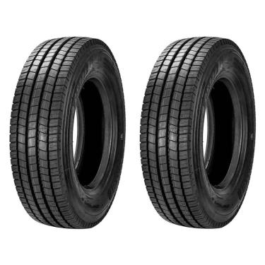 Imagem de Kit 2 Pneus 215/75R17.5 Liso 18 Lonas 135/133J Ecoplus C2 Xbri