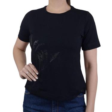 Imagem de Camiseta Feminina Olho Fatal MC Preta - 60161-Feminino