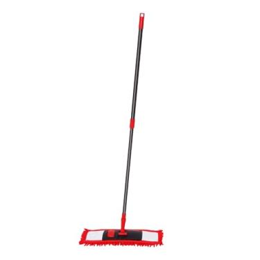 Imagem de Mop Flat Microfibra Chenile 1,20m com Rodo Rotativo para Limpeza