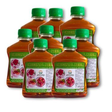 Imagem de Óleo De Neem Concentrado 250ML - 8 uni - Rende 600 Lts - agrolidher