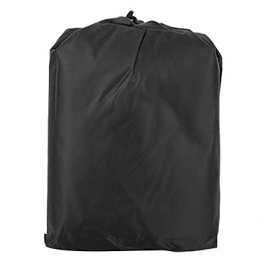 Imagem de ZAWELIYO Proteção à Prova de Poeira Durável da Resistência Ao Rasgo da Tampa Impermeável do Gerador Elétrico para o Pátio Exterior do Jardim, Material tafetá Poliéster 210D (Preto)