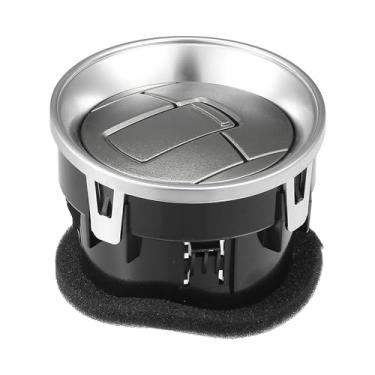 Imagem de TUCKBOLD Painel de ventilação para Ford F150 2009-2014 durável | Saída de ar condicionado, grade de ar condicionado, tom prateado fosco, 1 peça