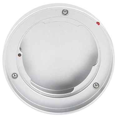 Imagem de KIMISS Tampa da Lente Traseira da Câmera AllMetal Protetor contra Poeira para Proteção de Montagem DKL Premium Heavy Duty Durável Liga de Prata Fotógrafos Profissionais