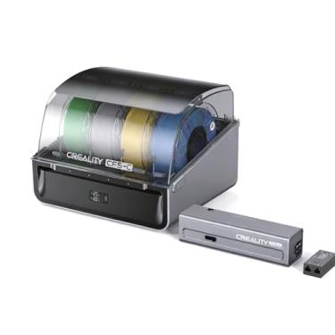 Imagem de Sistema de filamento inteligente Creality CFS-C para série K1 2025/K1 Max/K1C/K1/K1 SE, impressão 3D multicolorida, carregamento automático RFID, cortador externo, detecção de fuga e emaranhado de