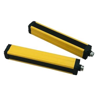 Imagem de Interruptor de sensor de cortina de luz, dispositivo de segurança de grade de luz de segurança, equipamento de automação, dispositivo de proteção DC 24V, 14 feixes, 10 mm (varredura máxima 6M_NPN)